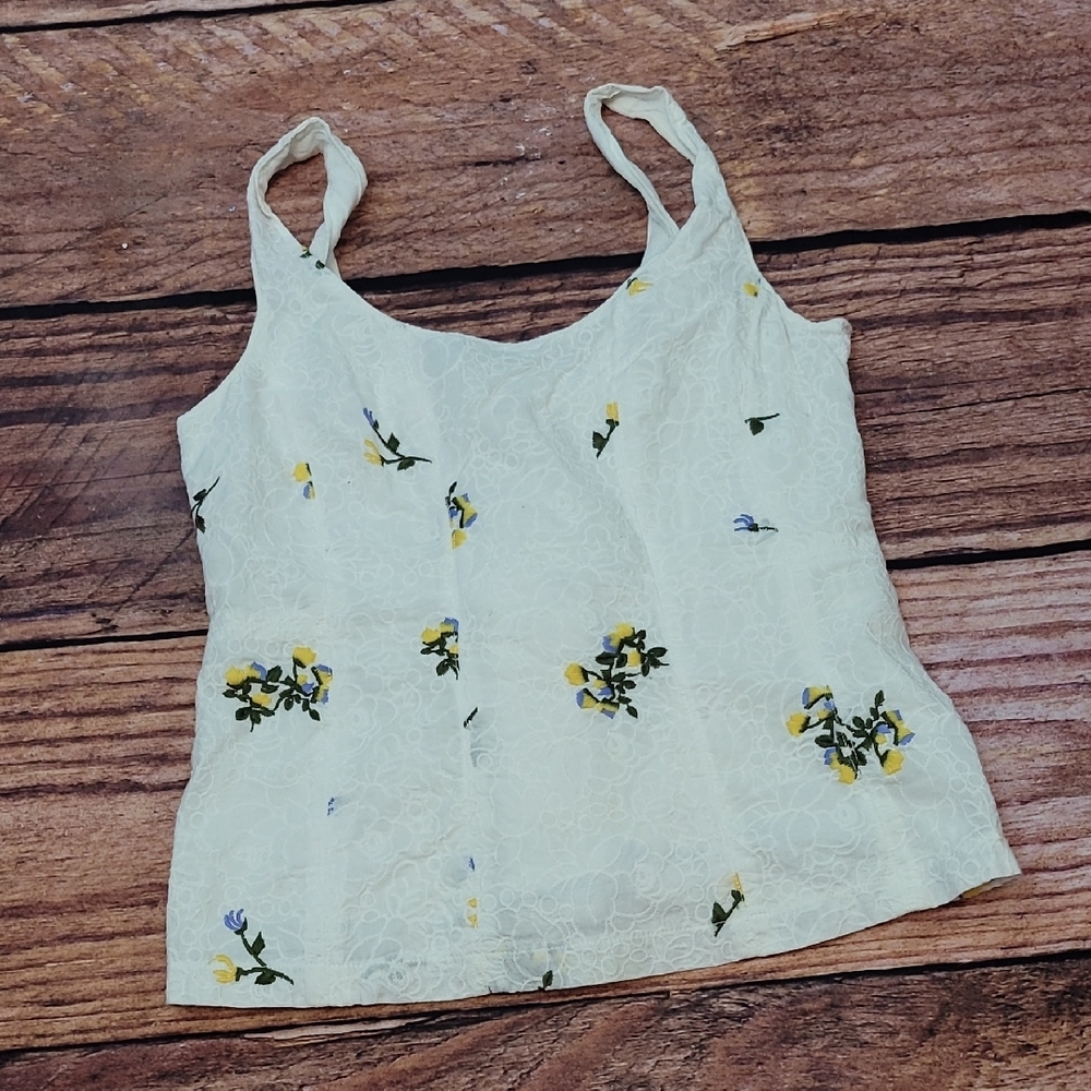 Vanessa Virginia By Anthropologie Floral Lace Women’s Top